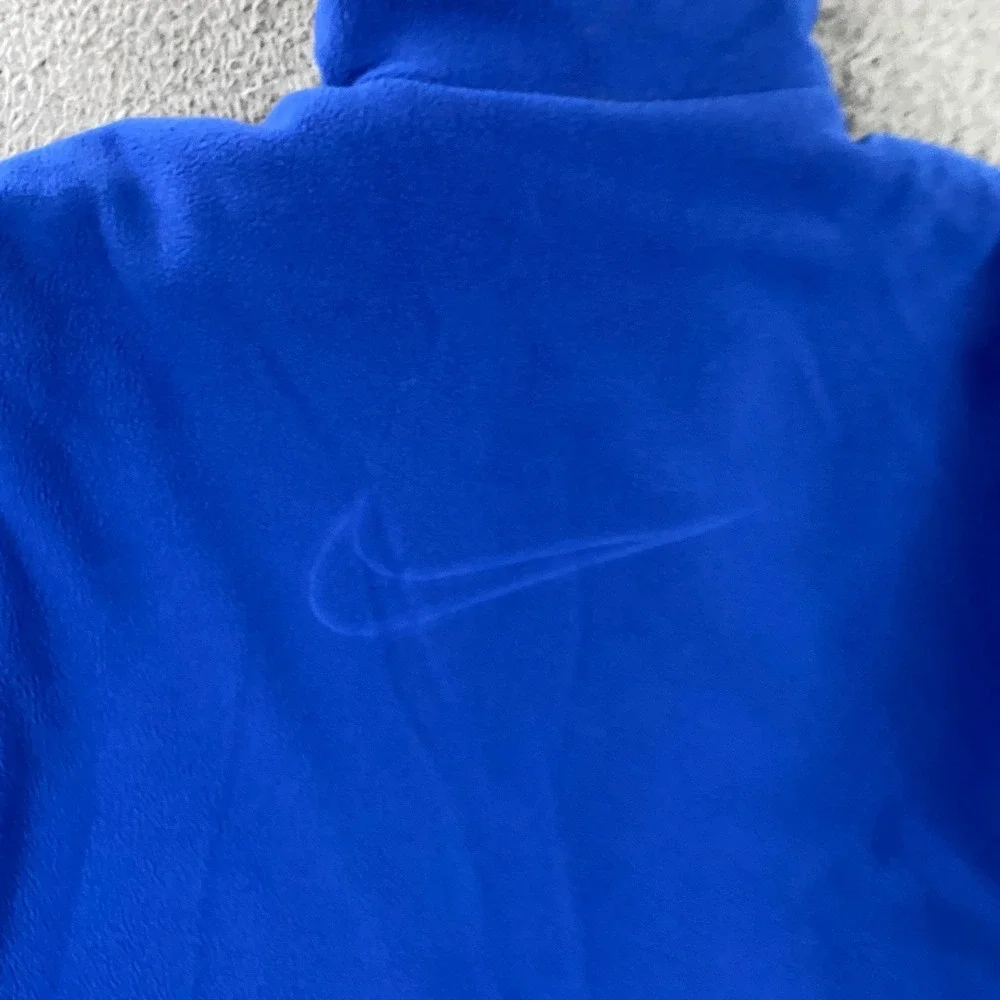 VTG 90s Y2K Nike Jacekt Boys‎ L Fits Mens Small Reversible Fleece Lined Swoosh